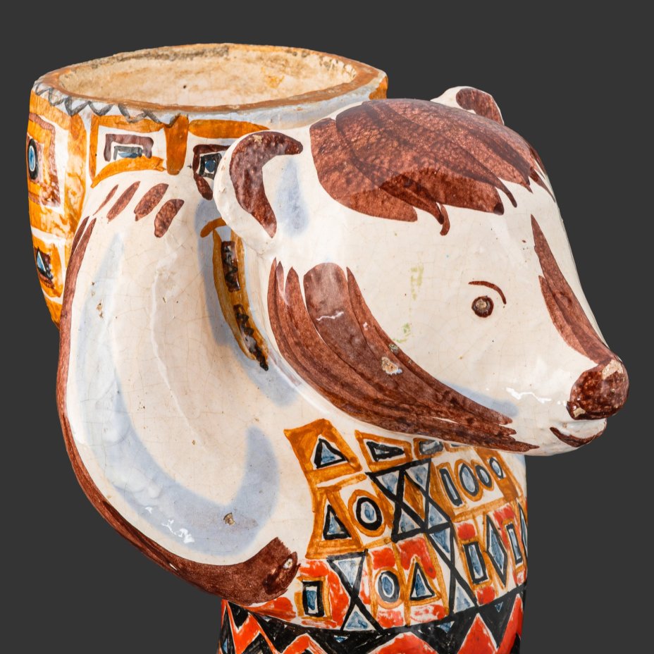 [авторская] Скульптура "Медведь", автор Гусева Тамара Петровна (1918-2002)