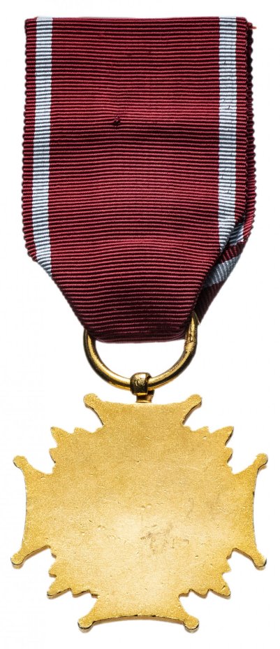 Знак отличия золотой «Крест Заслуги» 1 степени Польша