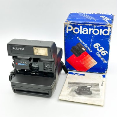 Фотоаппарат мгновенной печати "Polaroid 636 Close Up" в оригинальной коробке, Polaroid