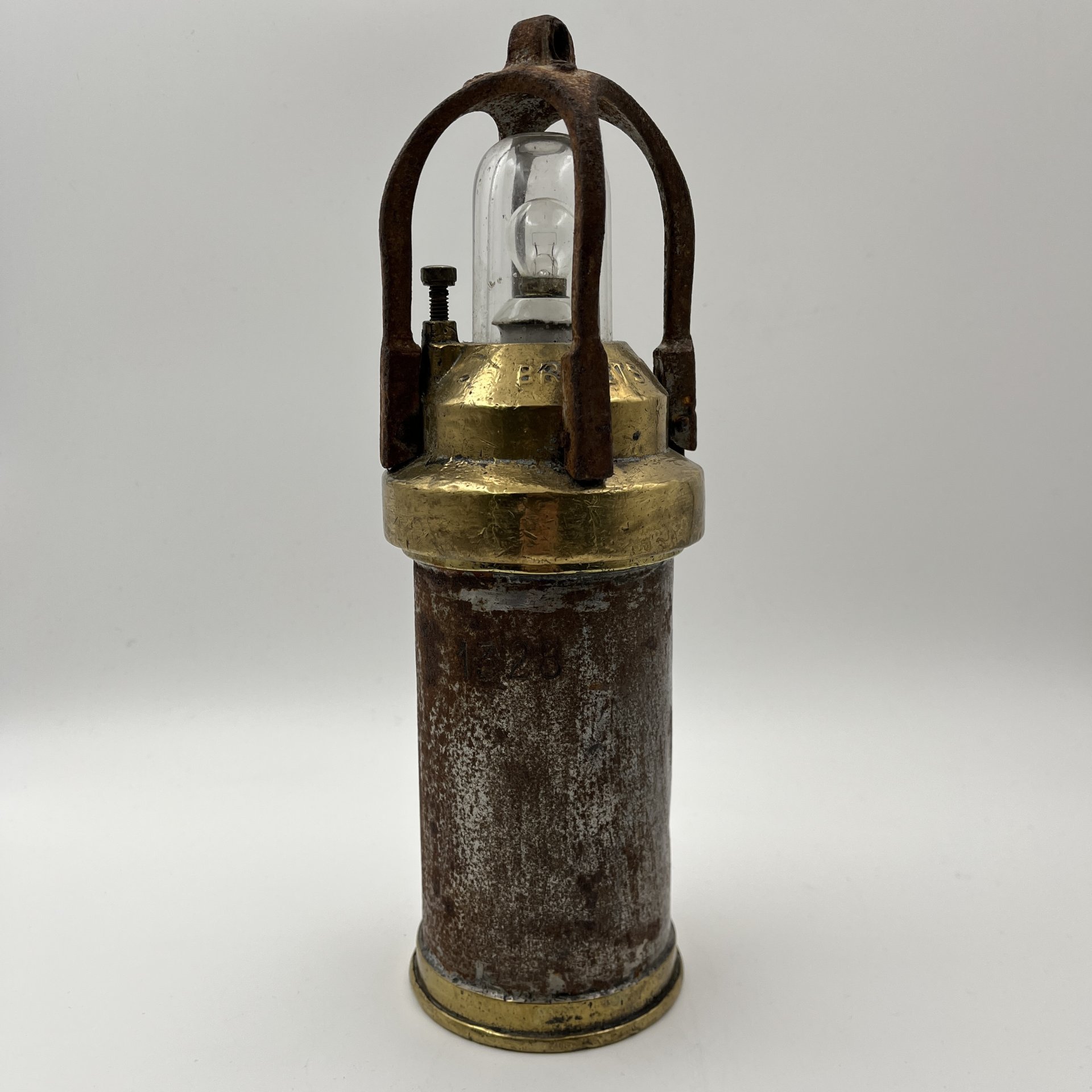 Лампа шахтёрская "Brevets Lemaire"