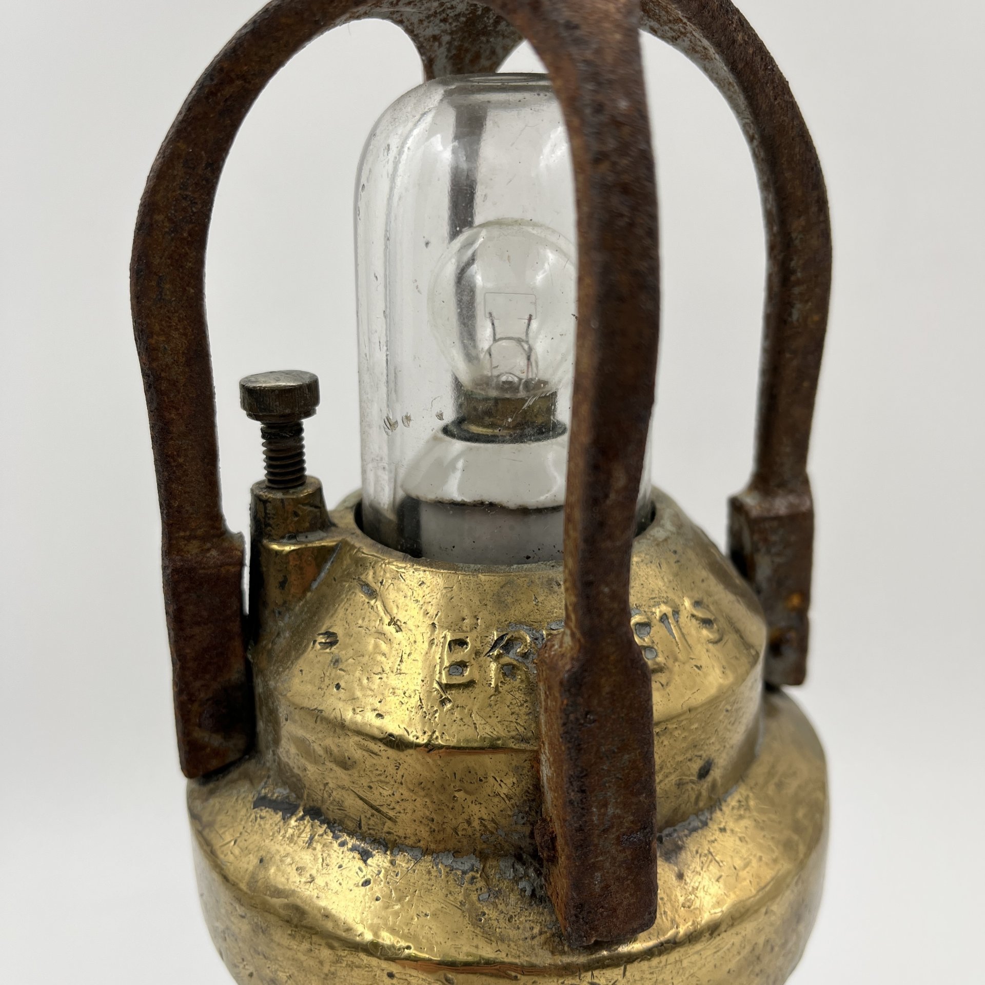 Лампа шахтёрская "Brevets Lemaire"