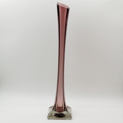 Ваза "Берц" марганцевого оттенка