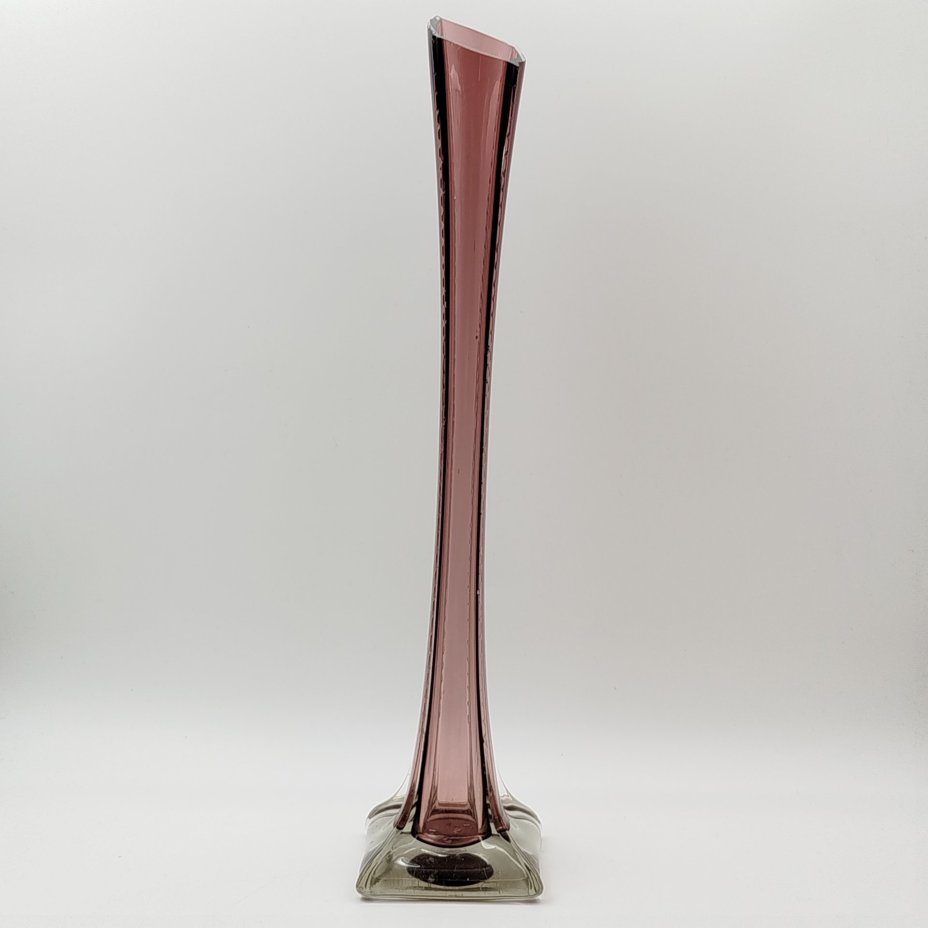 Ваза "Берц" марганцевого оттенка