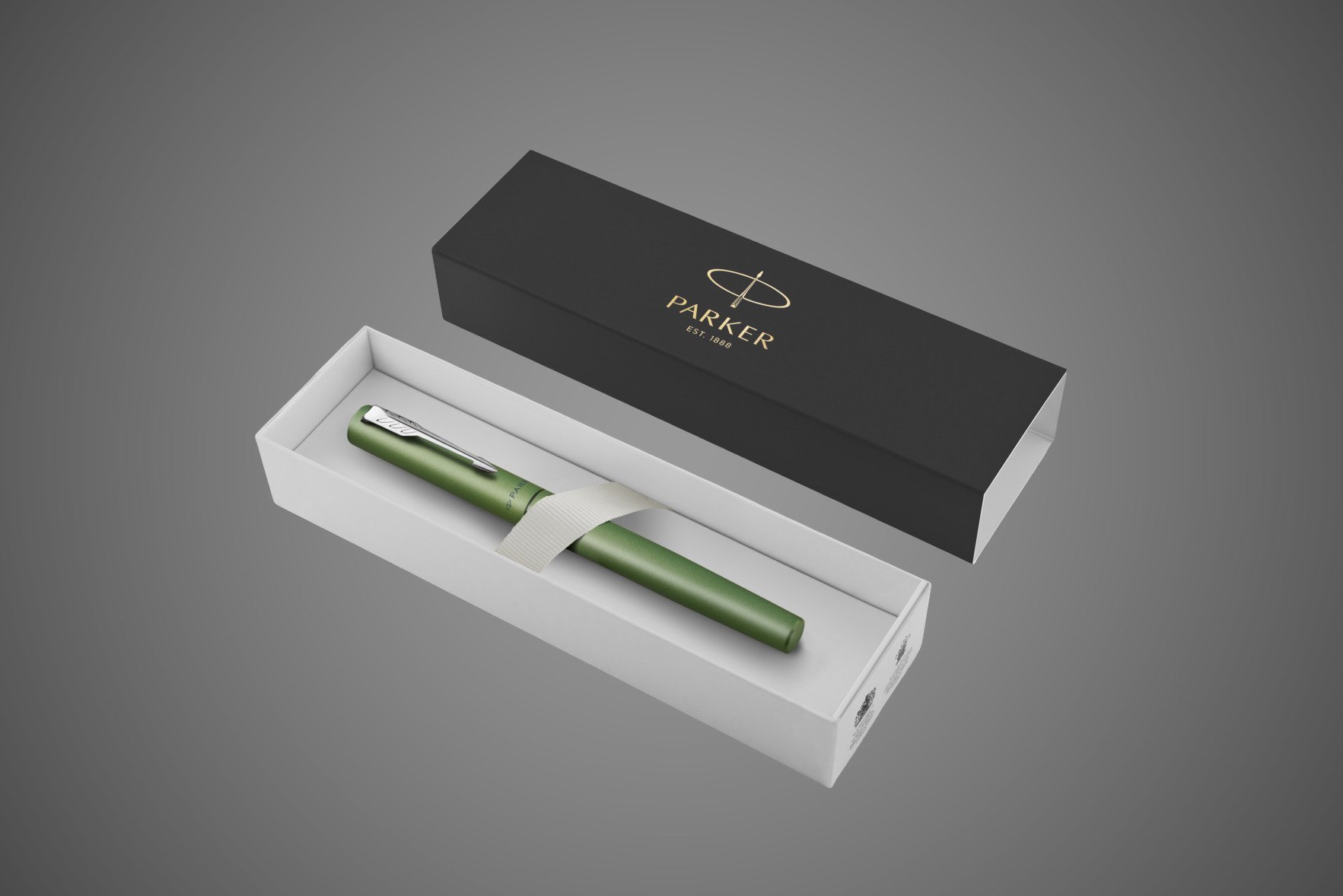 Ручка-роллер Parker Vector XL Green CT, цвет чернил black, стержень: F, в подарочной упаковке., Металлы: нержавеющая сталь, пластик