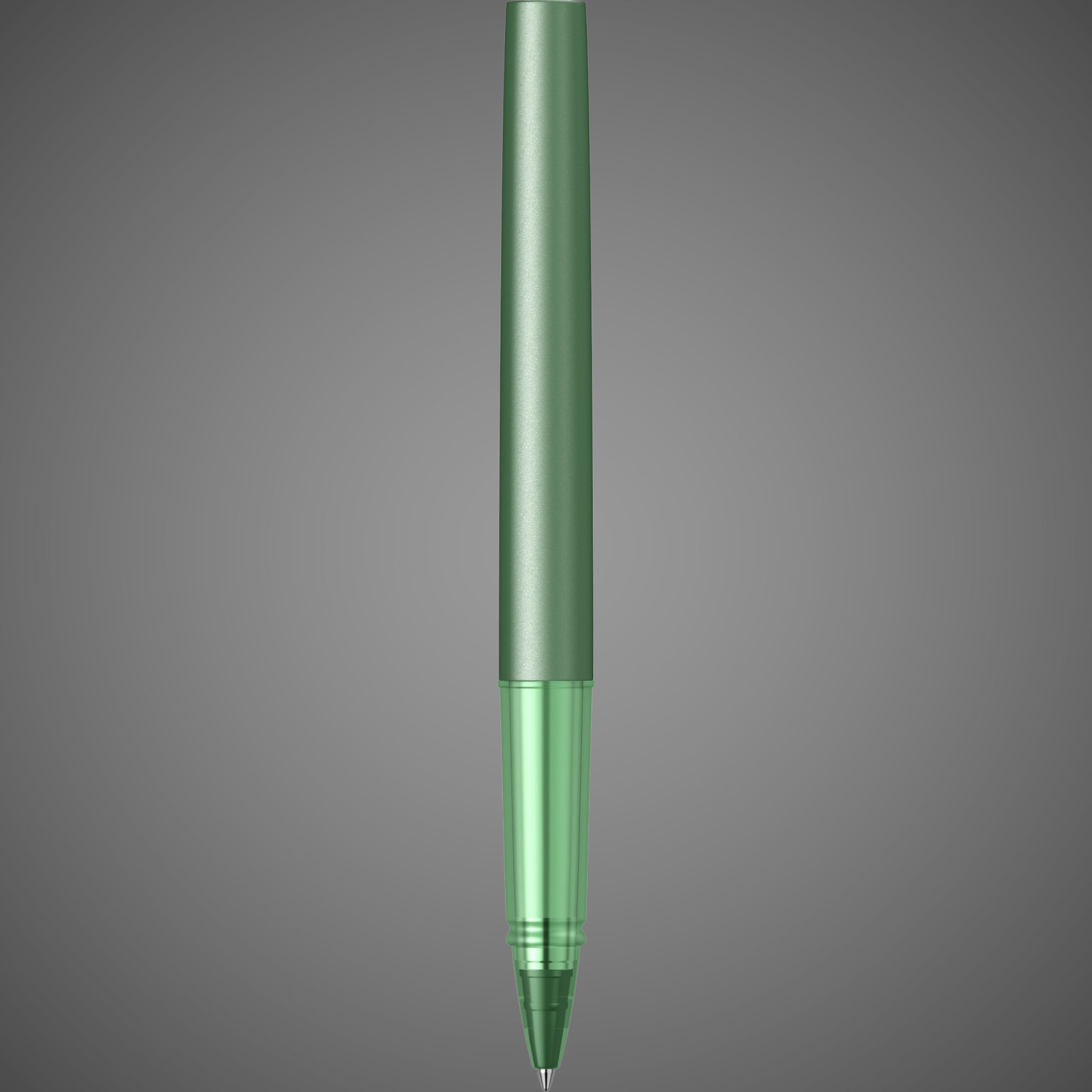 Ручка-роллер Parker Vector XL Green CT, цвет чернил black, стержень: F, в подарочной упаковке., Металлы: нержавеющая сталь, пластик