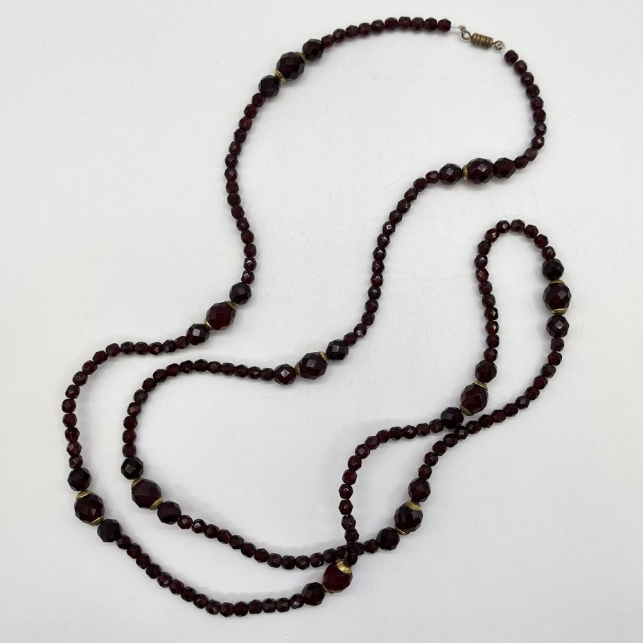 Бусы винтажные