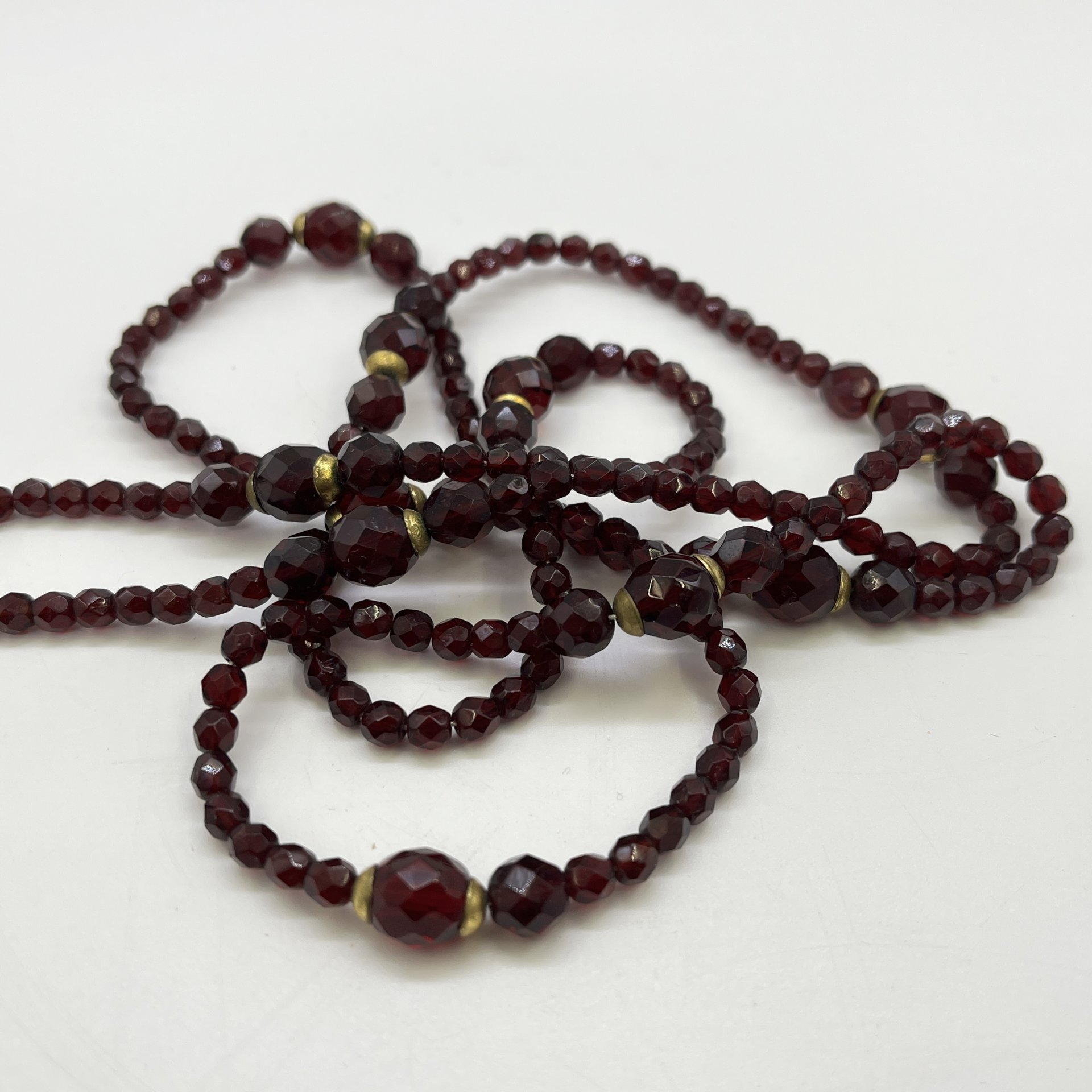 Бусы винтажные