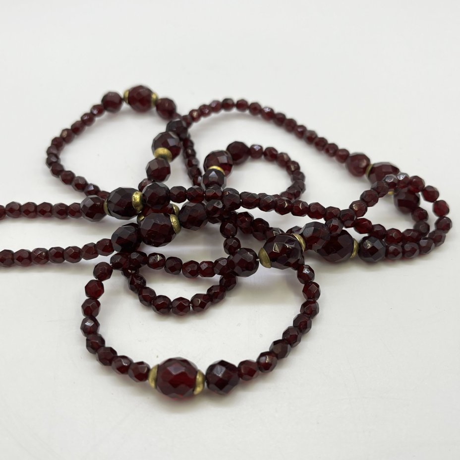 Бусы винтажные