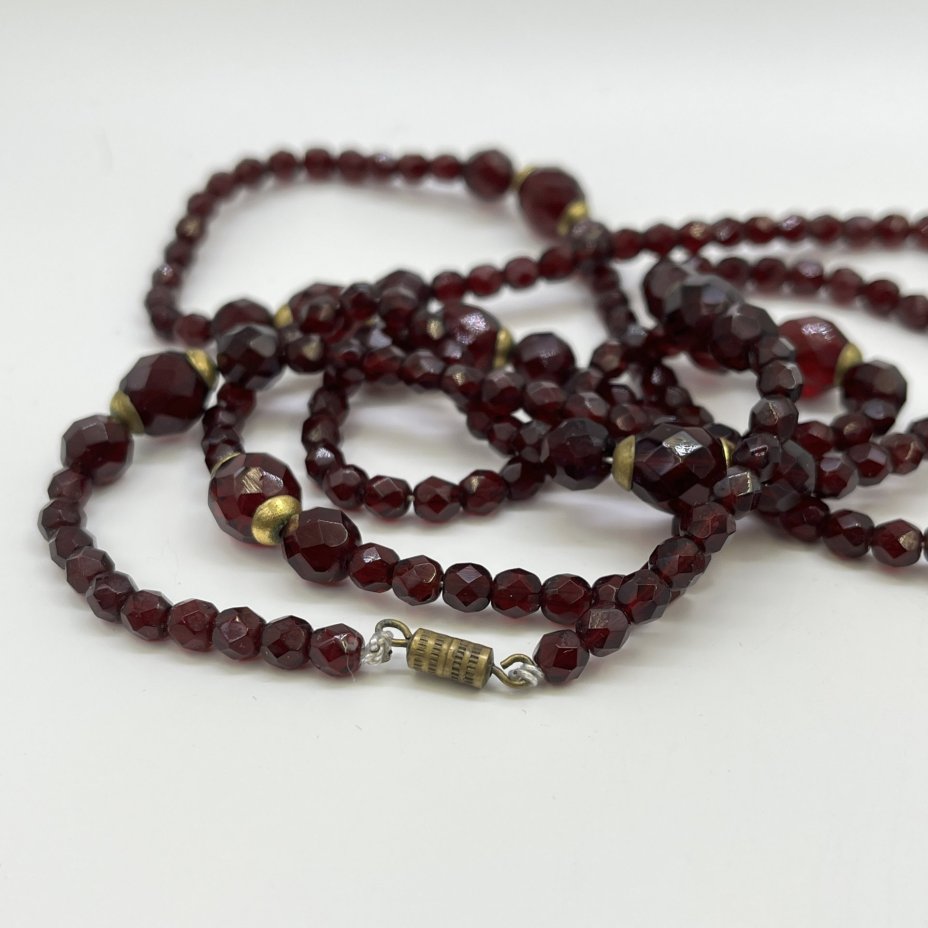 Бусы винтажные