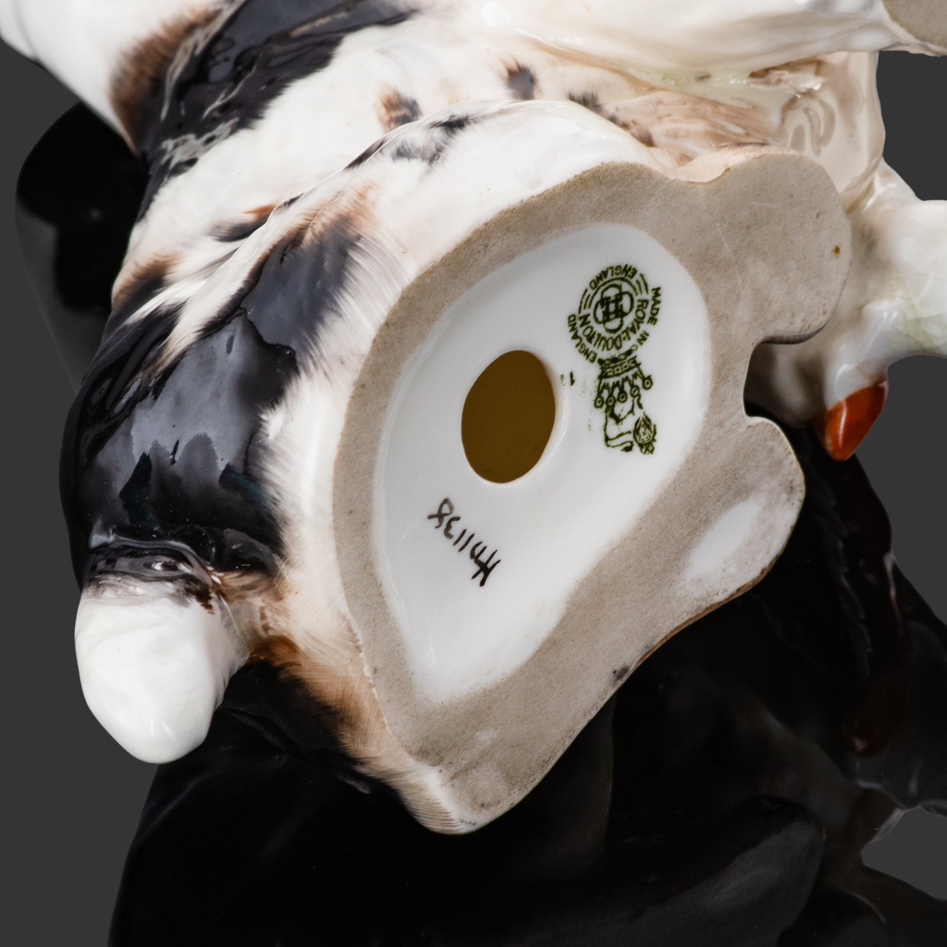 [Редкий окрас] Статуэтка "Спаниель с добычей", фарфор, роспись, Royal Doulton, Великобритания, 1950-1970 гг., Royal Doulton