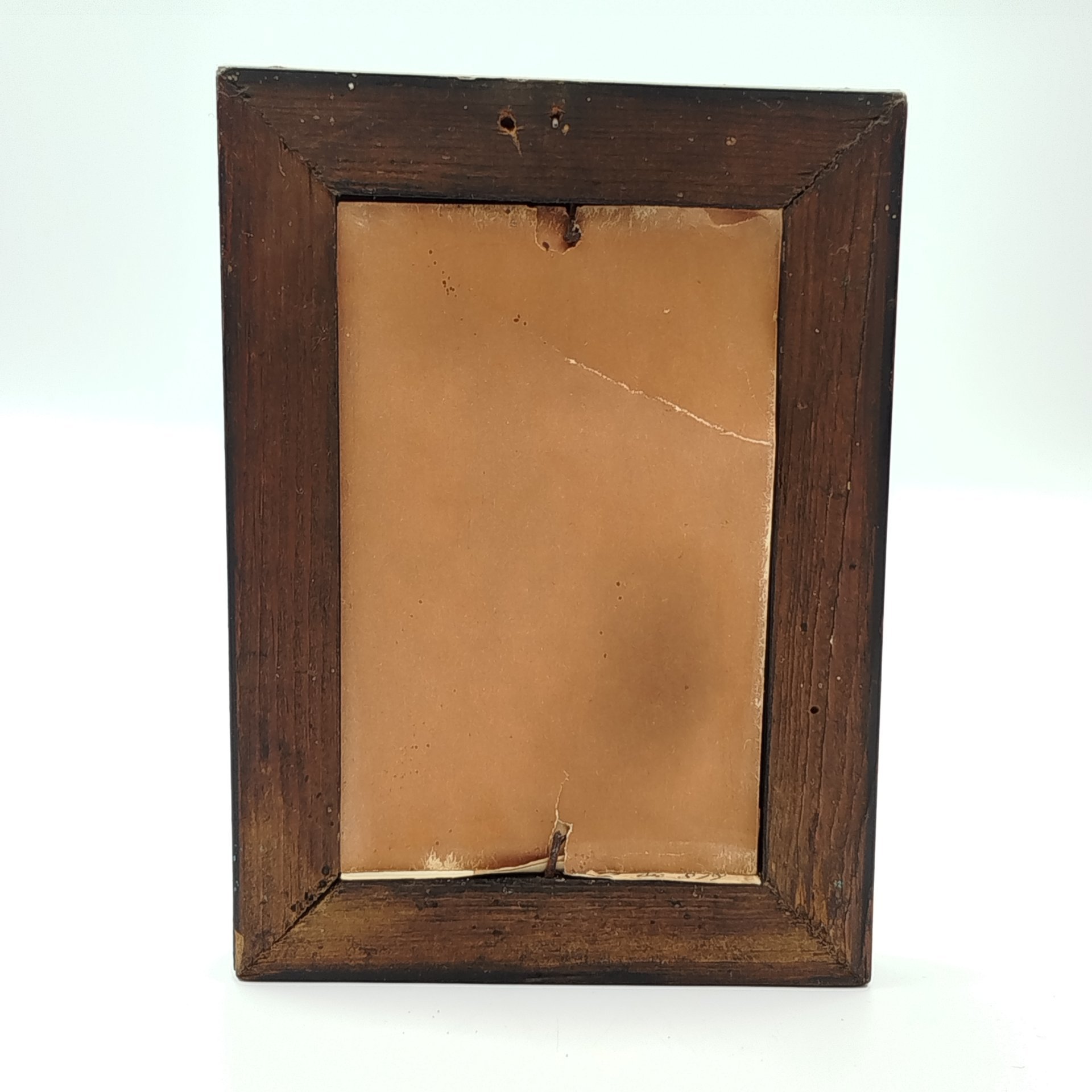 Рисунок силуэтный "Девочка на изгороди" по мотивам произведения Е.М. Бём, в рамке