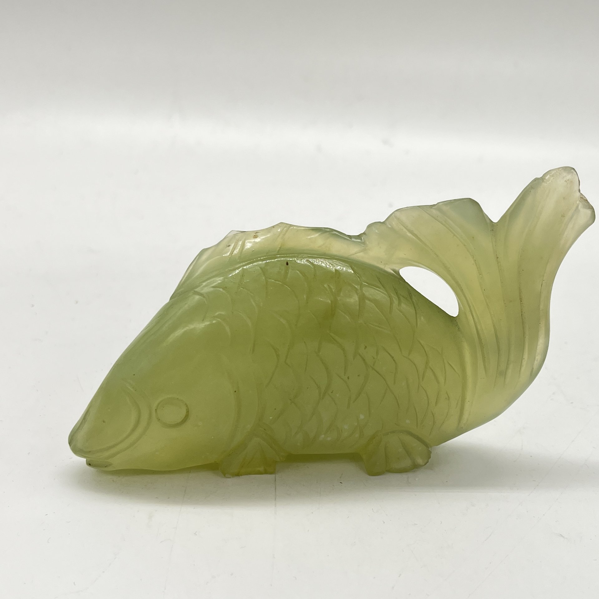 Статуэтка "Рыба" настольная, натуральный камень, резьба, Азия, 1990-2010 гг.