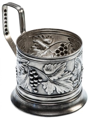 Подстаканник "Виноградная лоза" МКЮ8 1958г