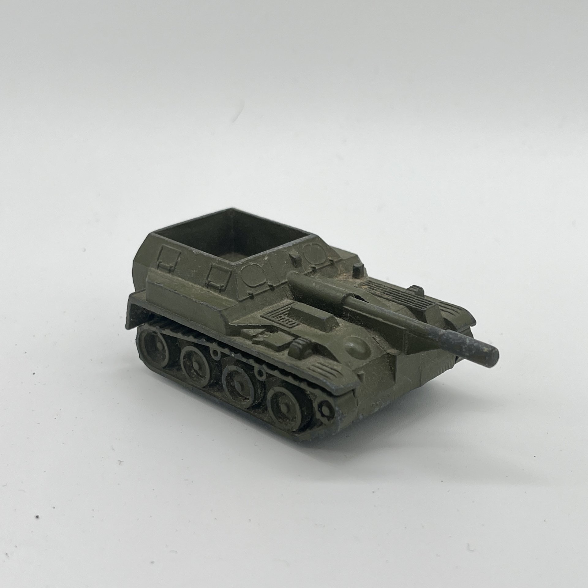 Масштабная модель "Самоходная артиллерийская установка" из серии "Военная техника", металл, пластик, Тульский патронный завод (ТПЗ), СССР, 1970-1990 гг.