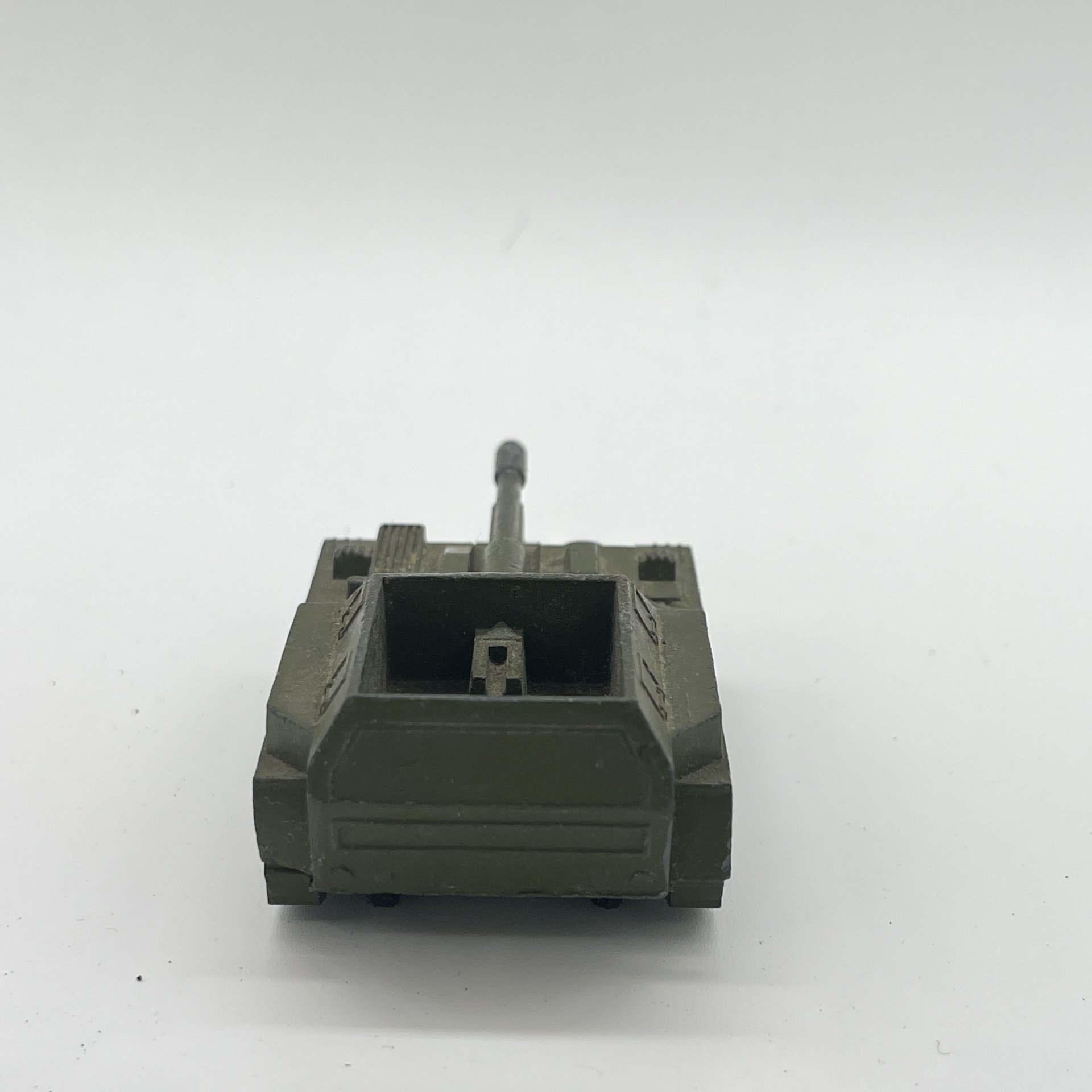 Масштабная модель "Самоходная артиллерийская установка" из серии "Военная техника", металл, пластик, Тульский патронный завод (ТПЗ), СССР, 1970-1990 гг.