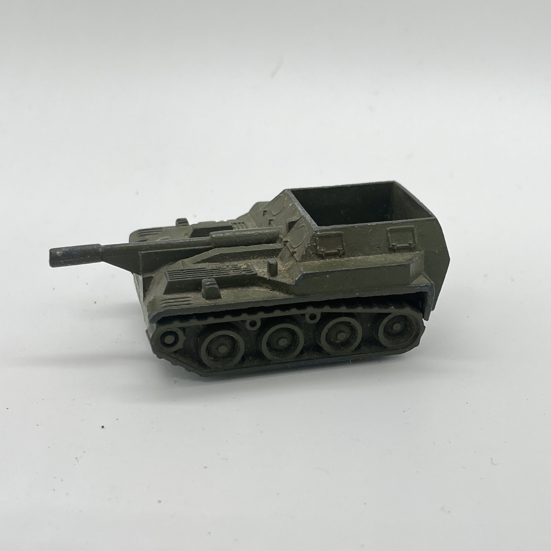 Масштабная модель "Самоходная артиллерийская установка" из серии "Военная техника", металл, пластик, Тульский патронный завод (ТПЗ), СССР, 1970-1990 гг.