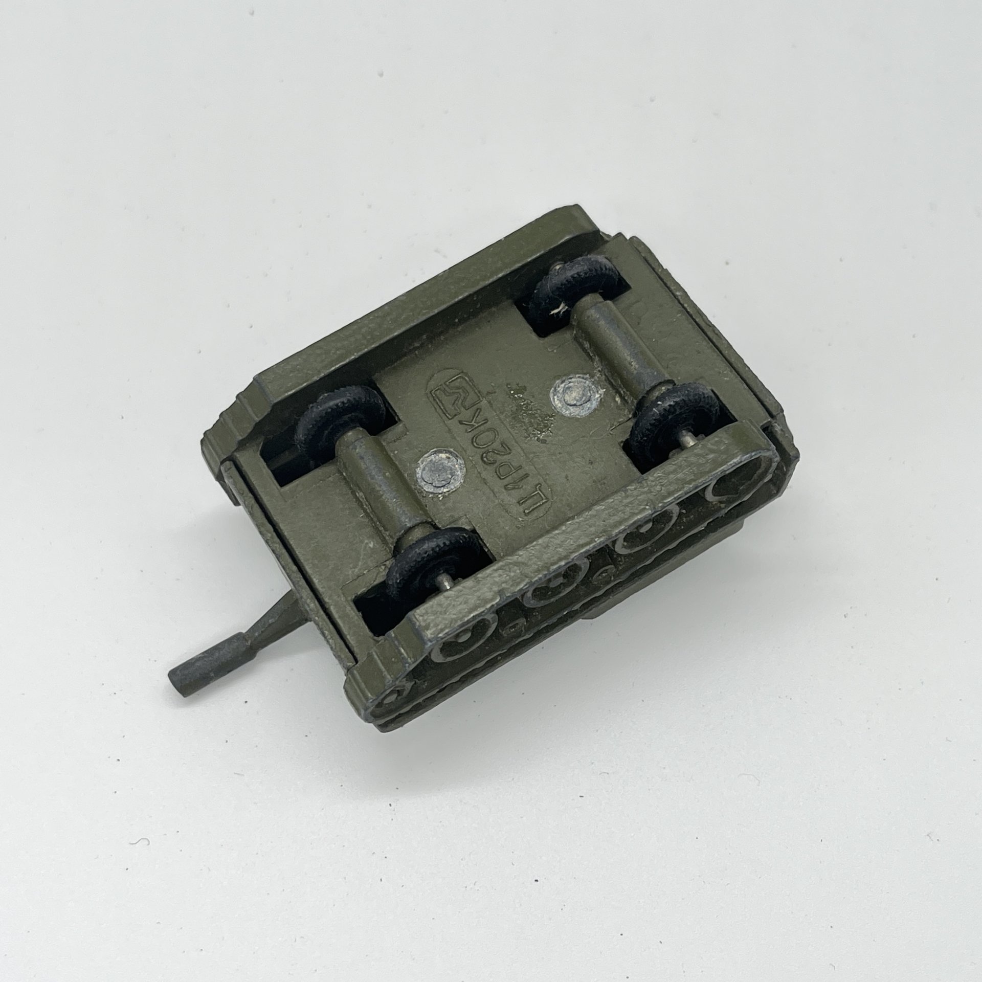 Масштабная модель "Самоходная артиллерийская установка" из серии "Военная техника", металл, пластик, Тульский патронный завод (ТПЗ), СССР, 1970-1990 гг.