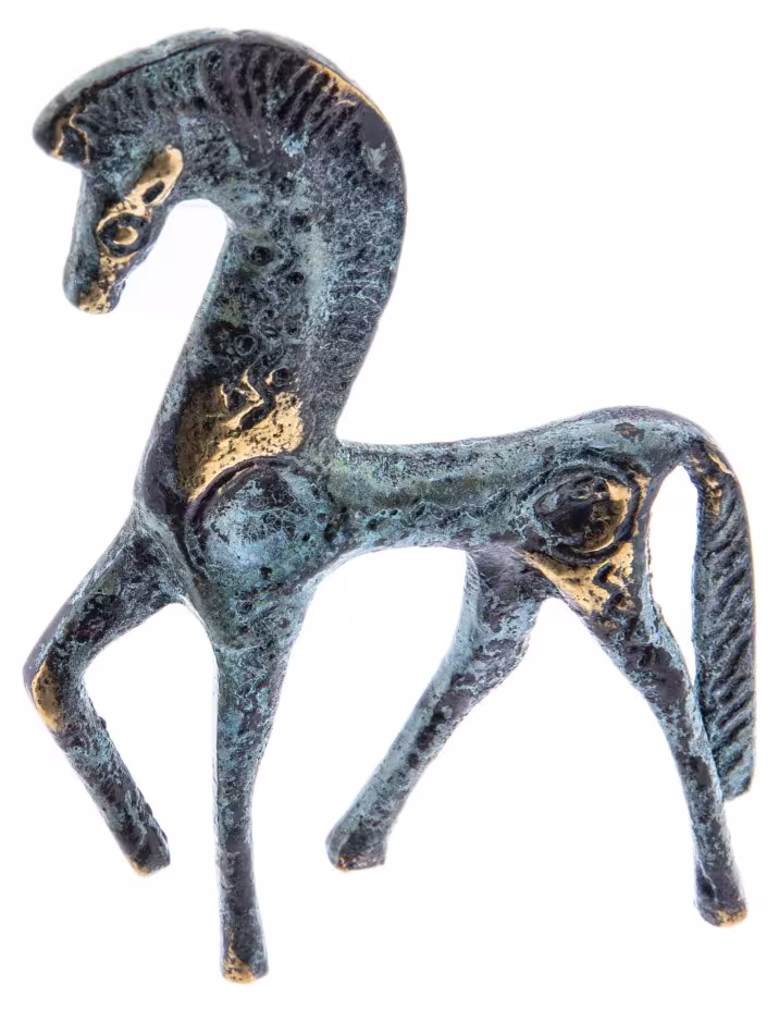 Статуэтка "Лошадь", бронза, патинирование, Западная Европа, 1970-1990 гг.