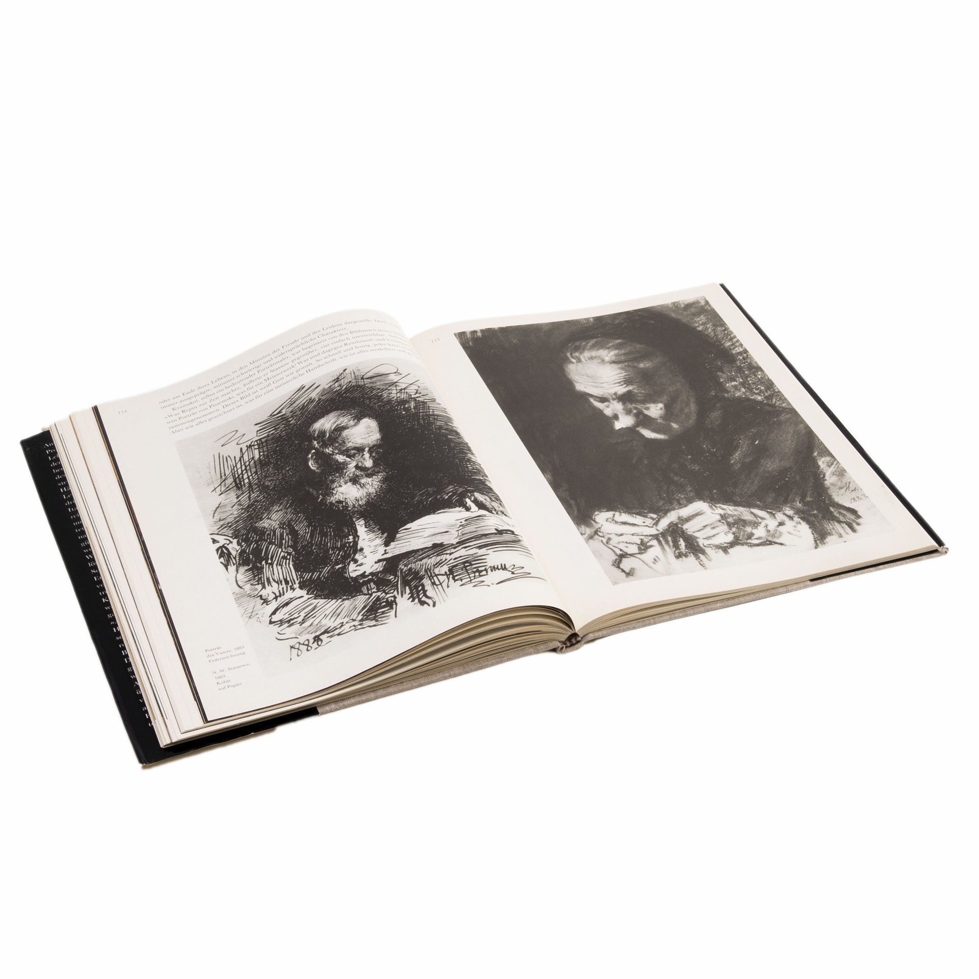 Альбом  "Ilja Repin" Brodski  J., (на немецком языке), Издательство «VEB E.A. Seemann Verlag»