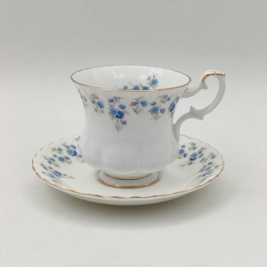 Кофейная пара с нежным цветочным декором Memory Lane, Royal Albert
