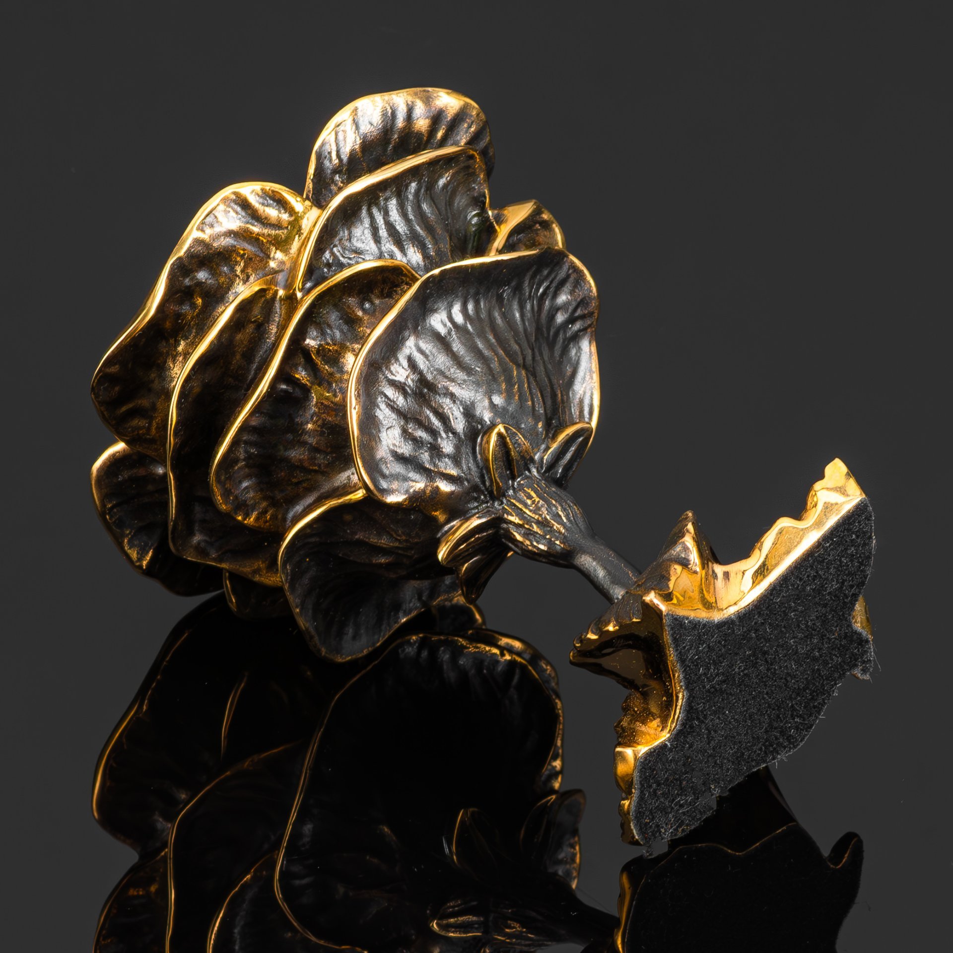 Вазочка - подсвечник "Роза"