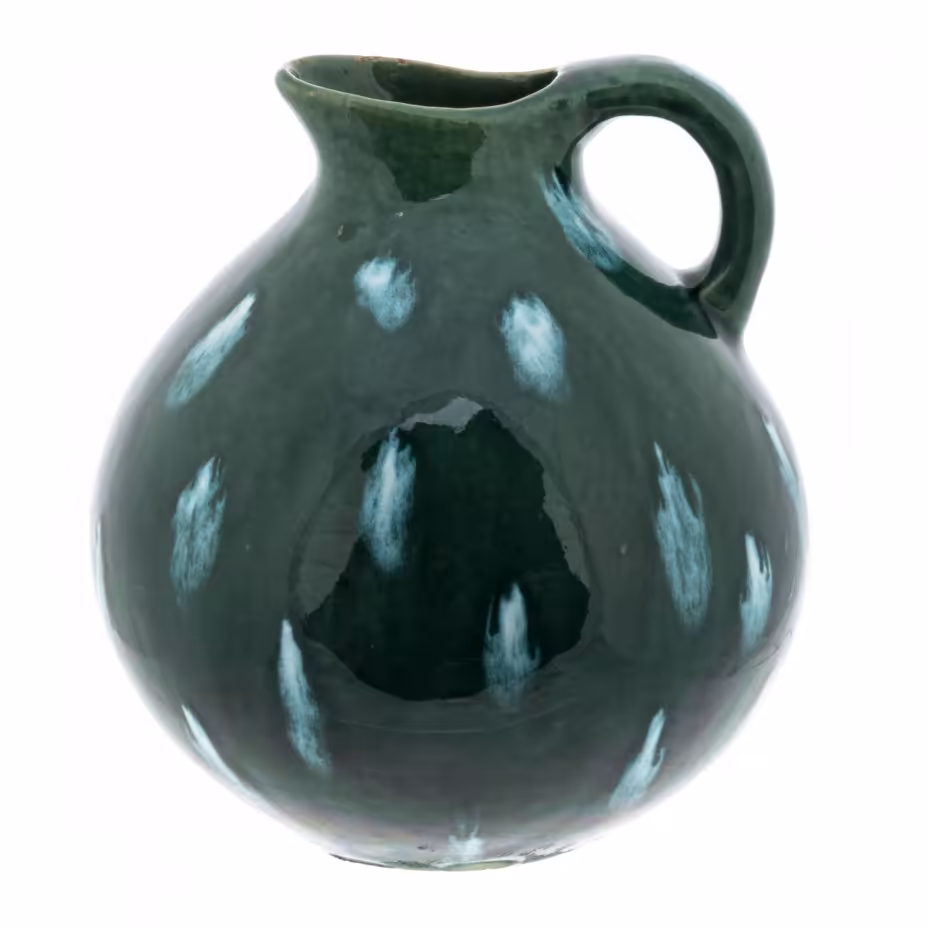Ваза в форме кувшина, керамика, глазурь, СССР, 1970-1990 гг.