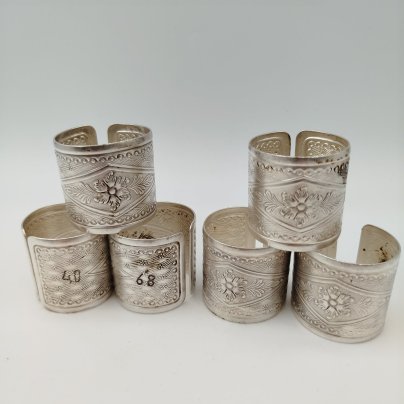 Набор колец для салфеток на 6 персон