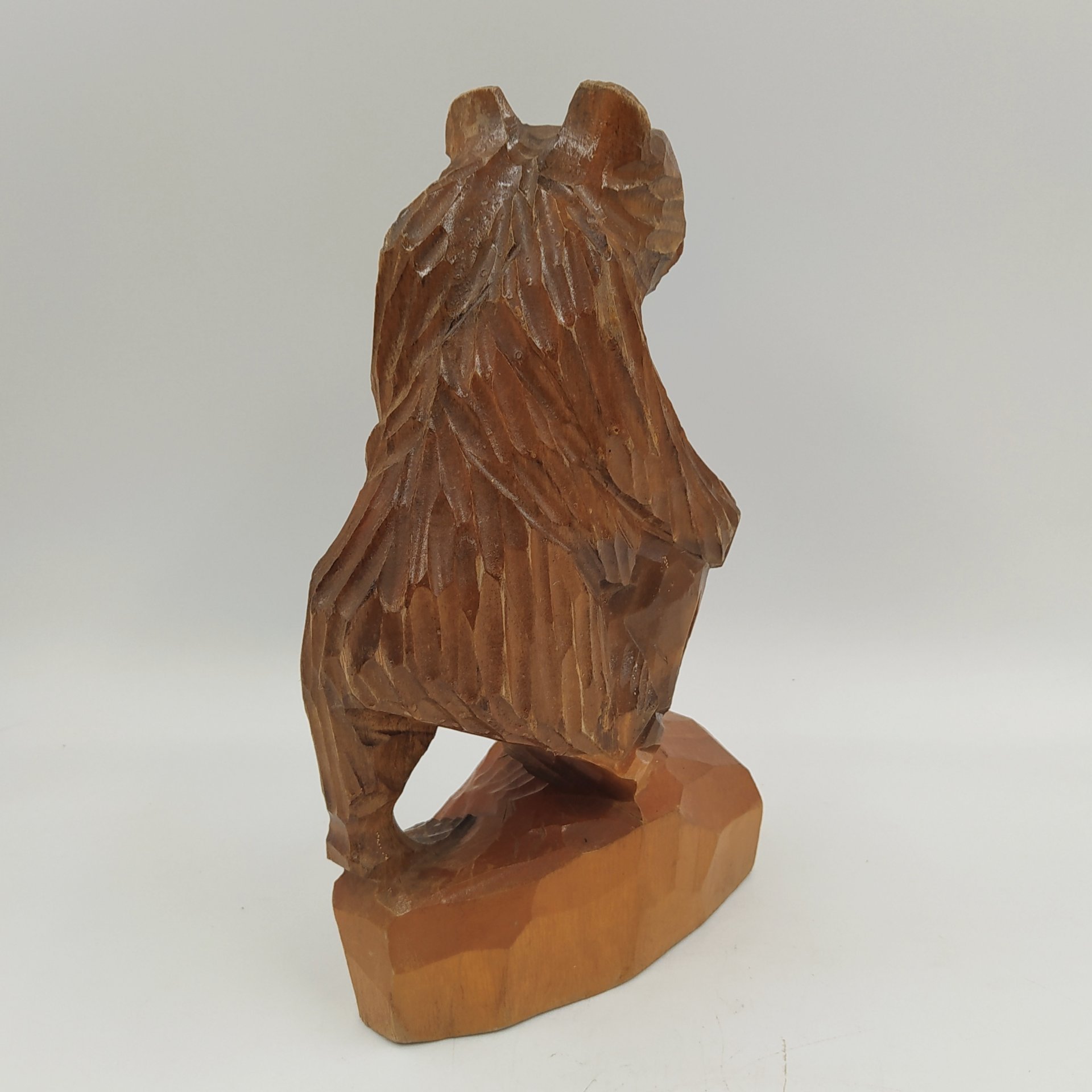 Статуэтка "Медведь", дерево, резьба, СССР, 1970-1990 гг.