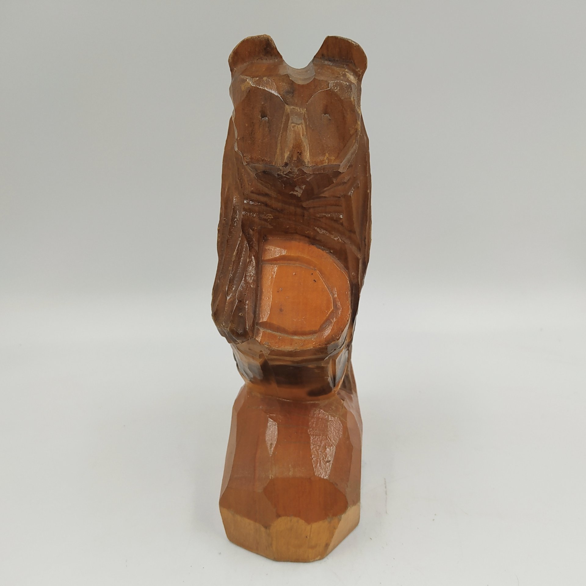 Статуэтка "Медведь", дерево, резьба, СССР, 1970-1990 гг.