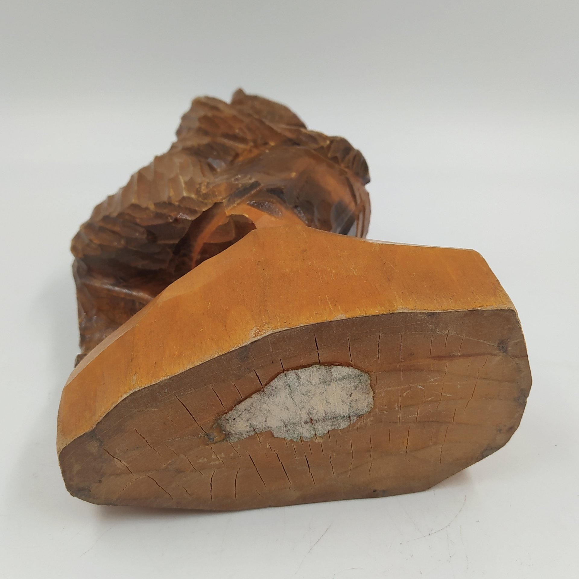 Статуэтка "Медведь", дерево, резьба, СССР, 1970-1990 гг.