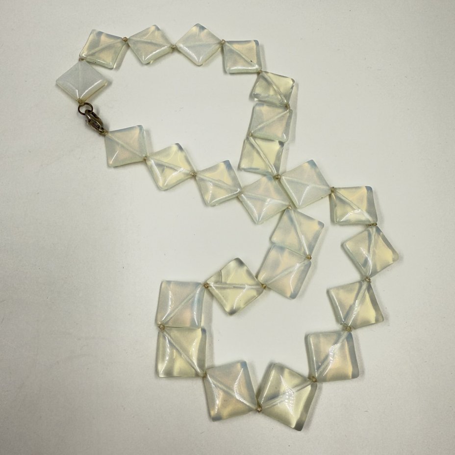 Винтажные бусы, металл, композитный материал