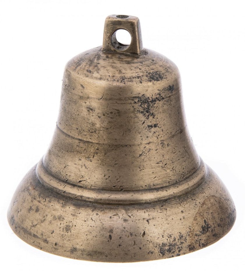 Колокольчик поддужный средний, бронза, литье, Российская Империя, 1870-1917 гг.