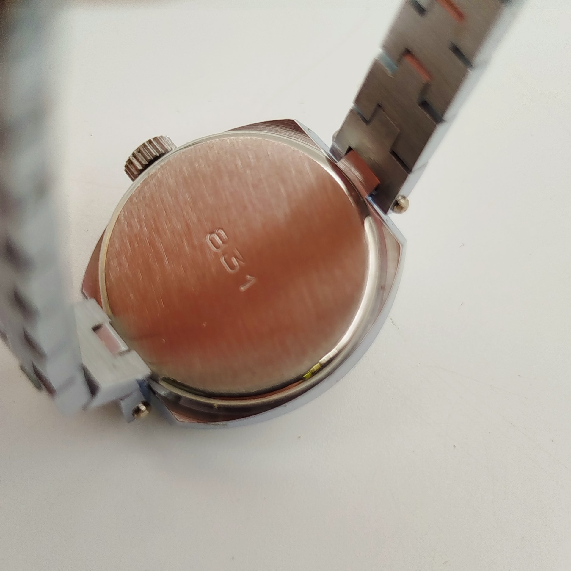 Часы наручные "Заря" в оригинальной упаковке с документами, металл, стекло, картон, Пензенский часовой завод, СССР, 1991 г.