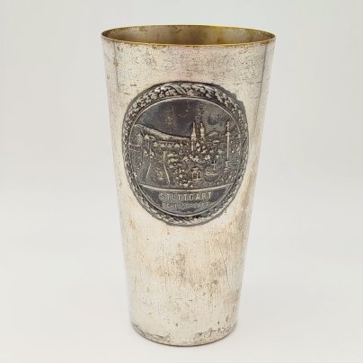 Стакан памятный "Замковая площадь в Штутгарте"