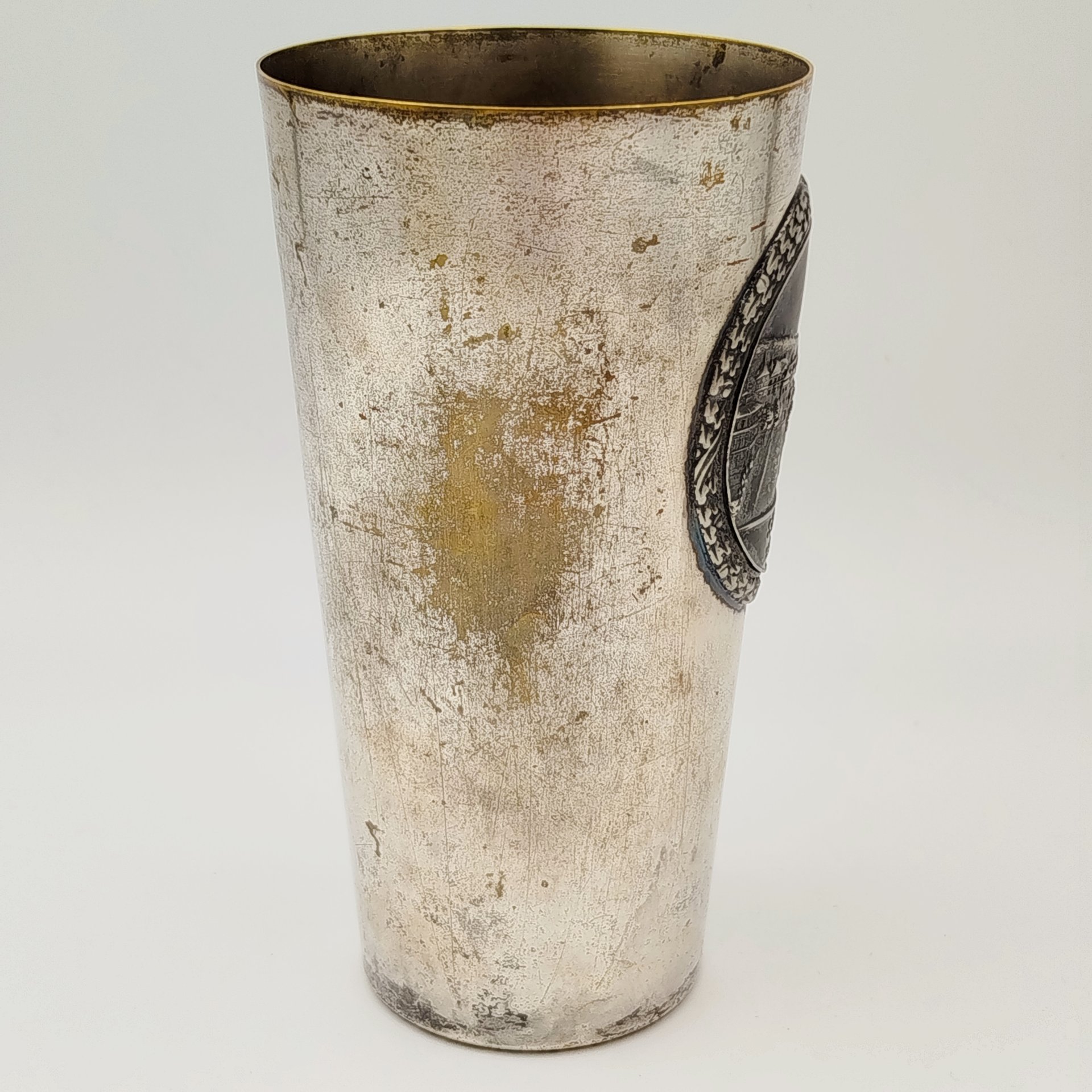 Стакан памятный "Замковая площадь в Штутгарте"