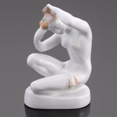 Статуэтка "Купальщица", Aquincum Porcelain