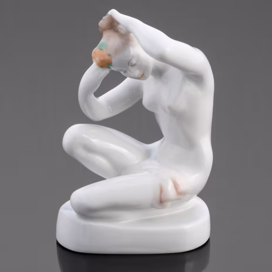 Статуэтка "Купальщица", Aquincum Porcelain