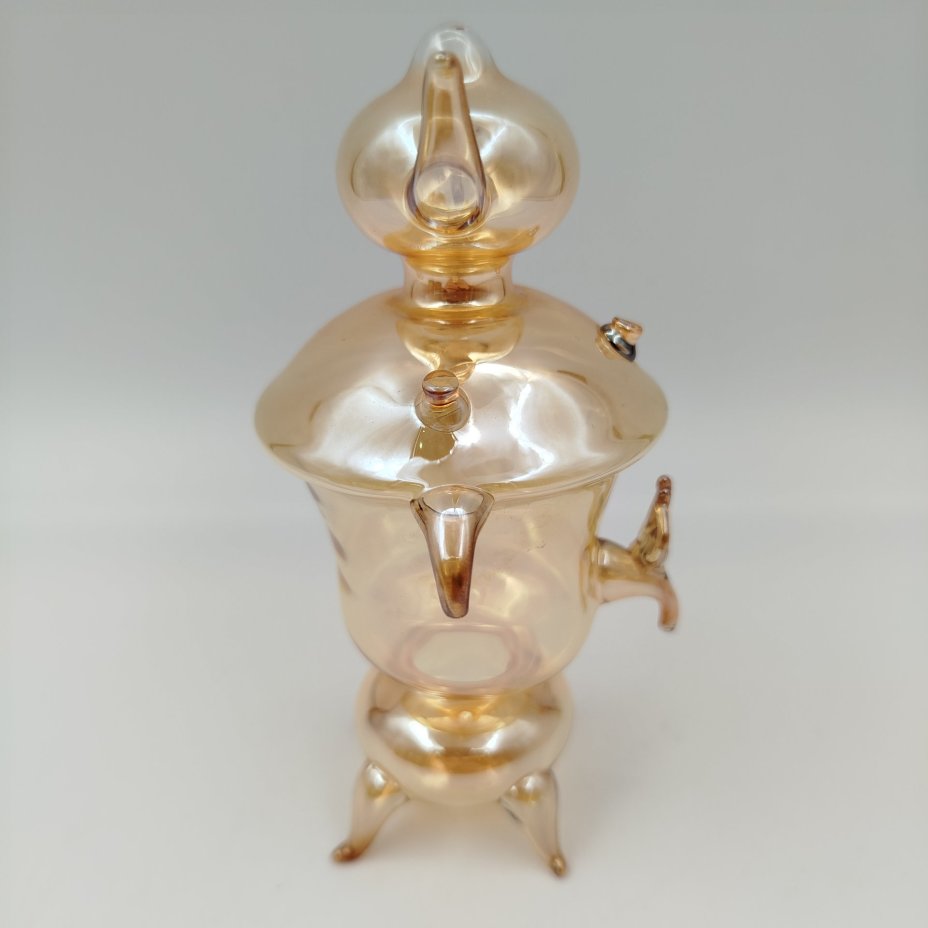 Статуэтка карамельного оттенка "Самовар"