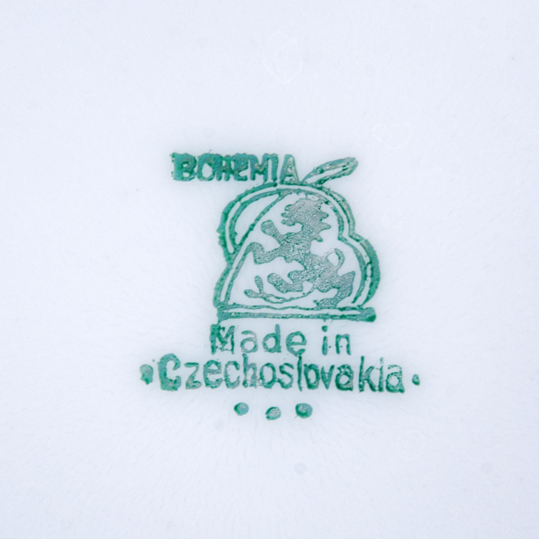 Сервиз столовый с цветочным декором на 11 персон (47 предметов), фарфор, деколь, золочение, Bohemia (Neurohlau), Чехословакия, 1970-1990 гг., Bohemia (Neurohlau)