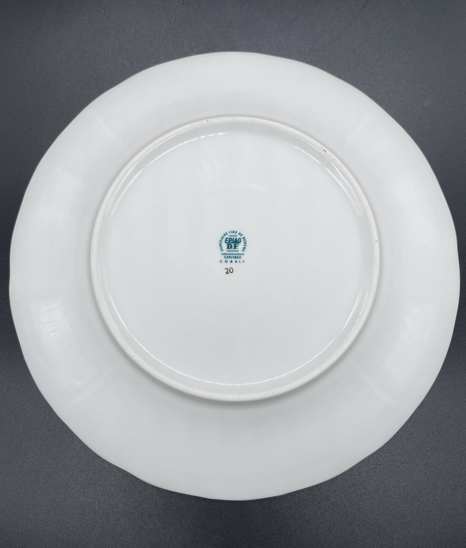 Тарелка обеденная "Мадонна", Dallwitz Epiag Lofida Porcelain