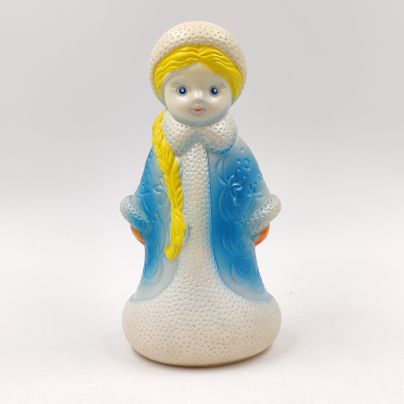 Фигурка "Снегурочка", резина, СССР, 1970-1990 гг.