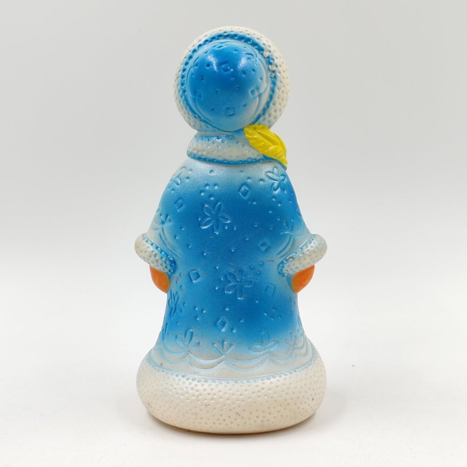 Фигурка "Снегурочка", резина, СССР, 1970-1990 гг.