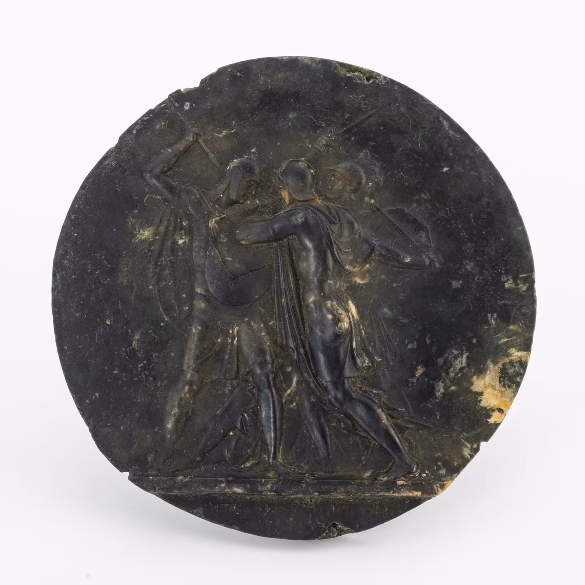 Панно (форма для отливки медали) "Битва Бородинская. 1812", автор Ф.П. Толстой