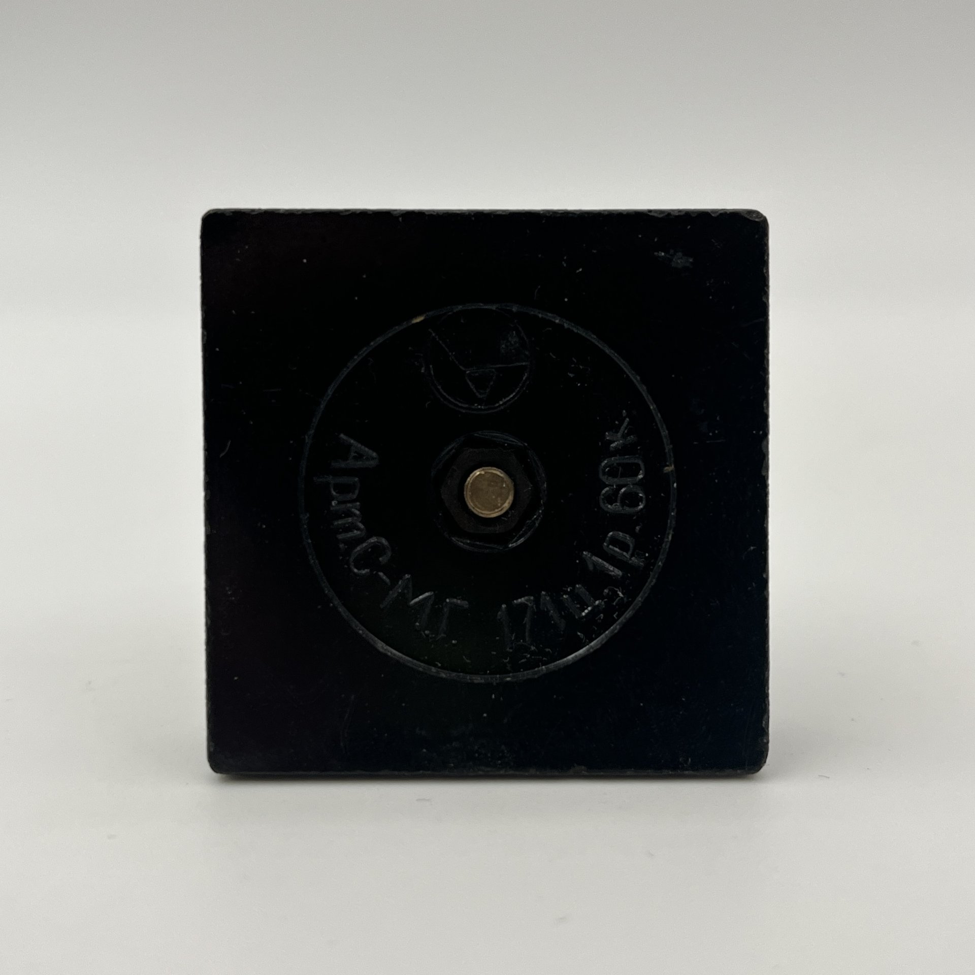 Винтажная сувенирная статуэтка "Останкинская башня", металл, пластик, СССР, 1960-1980 гг.