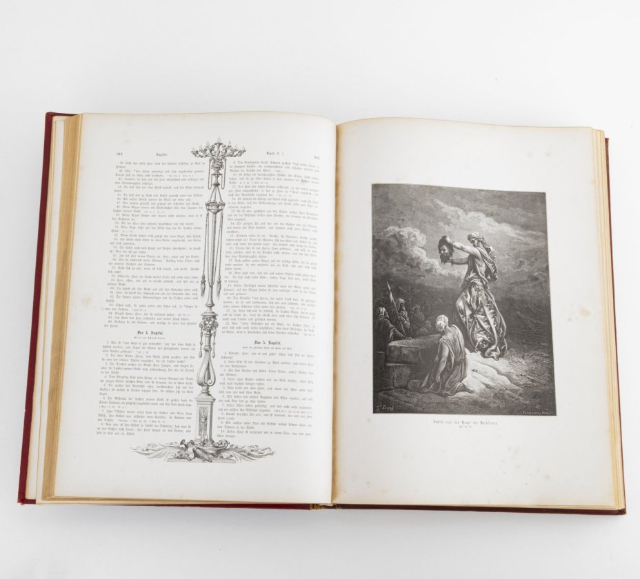 Два тома: Ветхий и Новый завет с иллюстрациями Доре (Die heilige schrift des alten und neuen testaments illustriert von Dore)