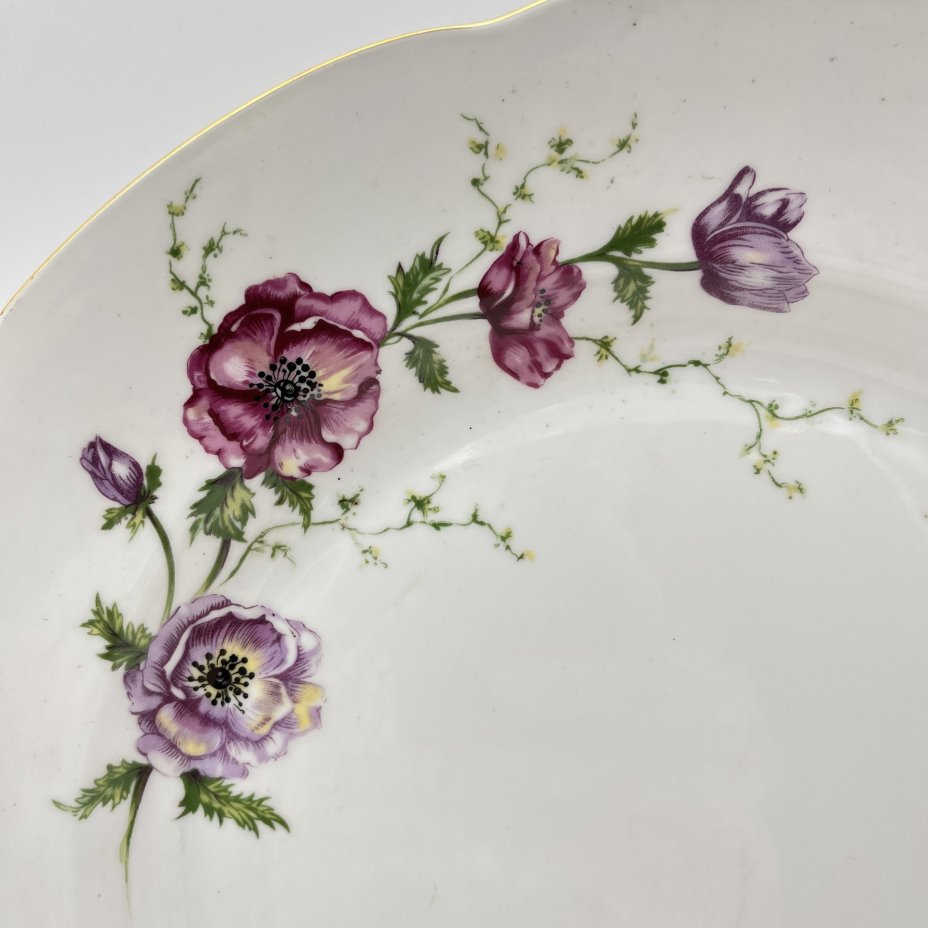 Блюдо с цветочным декором, "Gebrüder Benedikt"