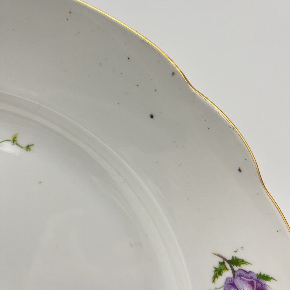 Блюдо с цветочным декором, "Gebrüder Benedikt"