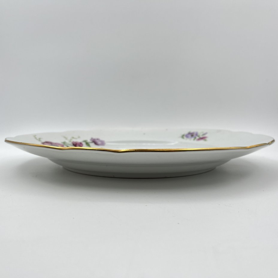 Блюдо с цветочным декором, "Gebrüder Benedikt"