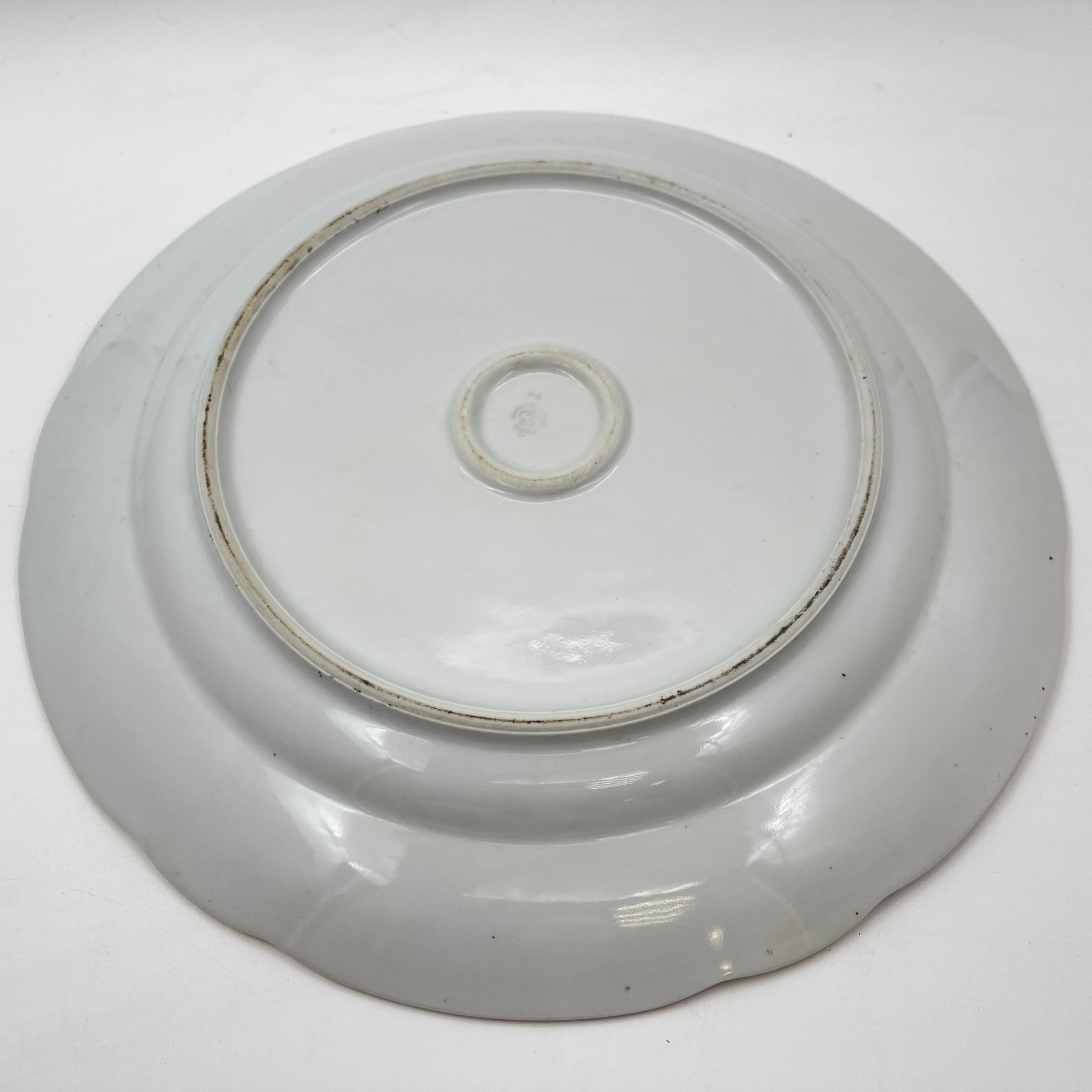 Блюдо с цветочным декором, "Gebrüder Benedikt", фарфор, деколь, золочение, Чехословакия, 1960-1990 гг.