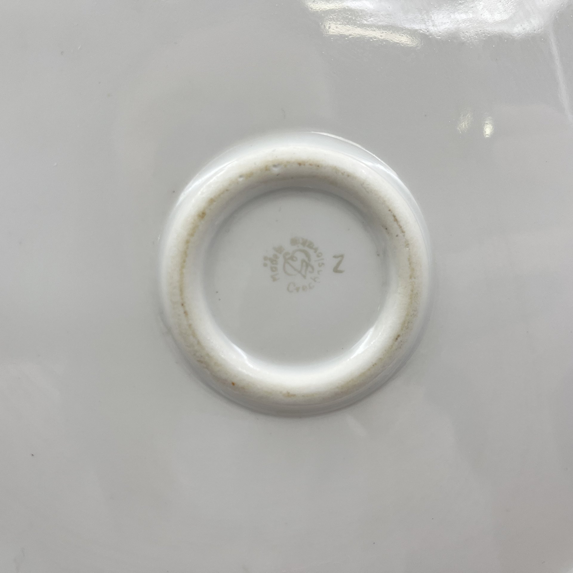 Блюдо с цветочным декором, "Gebrüder Benedikt", фарфор, деколь, золочение, Чехословакия, 1960-1990 гг.